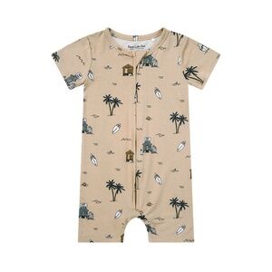 Brave Little Ones Surf Shack Summer Zip Romper 12–18M NWT